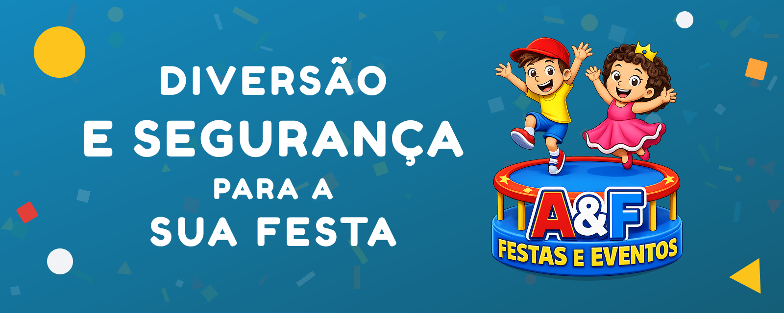 A&F Festas e Eventos — diversão e segurança para a sua festa