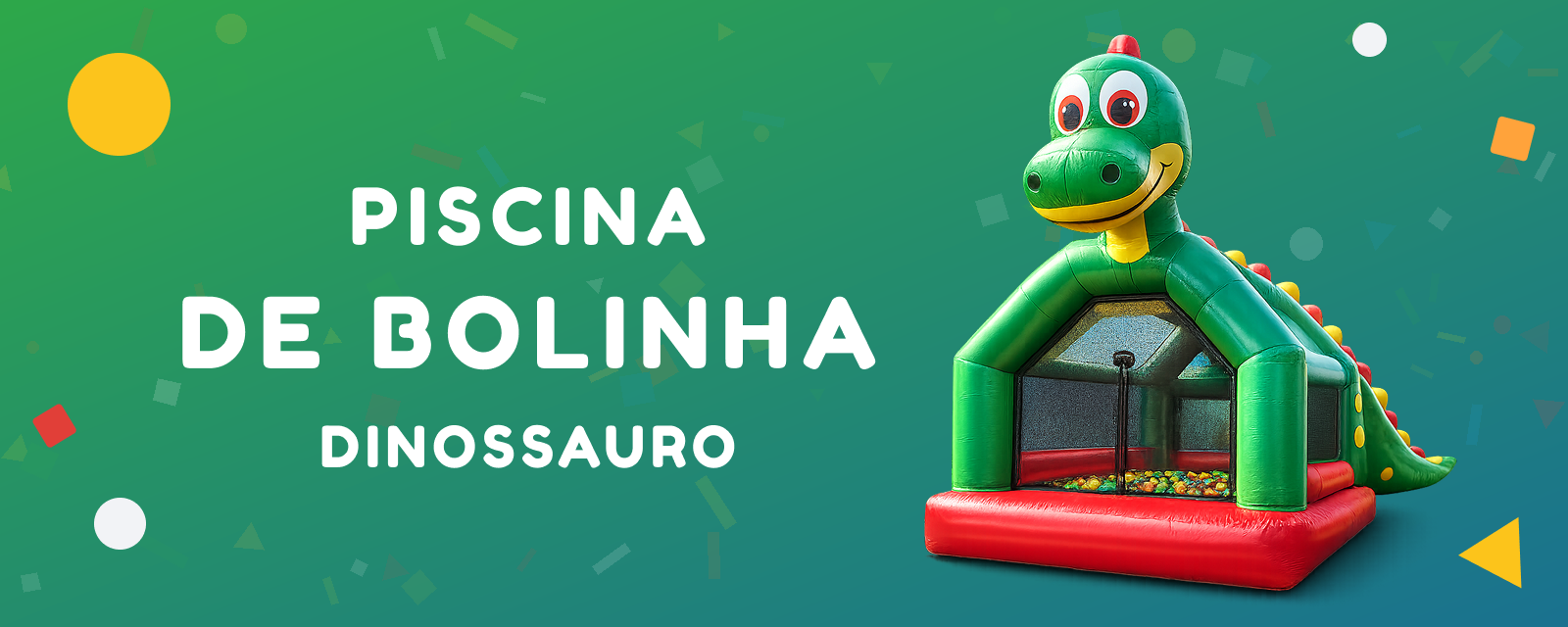 Piscina de Bolinhas do Dinossauro